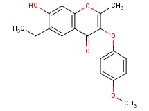 6-ethyl-7-hydroxy-3-(4-methoxyphenoxy)-2-methyl-4H-chromen-4-one