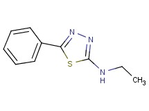 N-ethyl-5-phenyl-1,3,4-thiadiazol-2-amine
