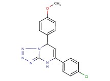 5-(4-chlorophenyl)-7-(4-methoxyphenyl)-4,7-dihydrotetrazolo[1,5-a]pyrimidine