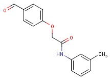2-(4-formylphenoxy)-N-(3-methylphenyl)acetamide