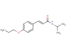 N-isopropyl-3-(4-propoxyphenyl)acrylamide