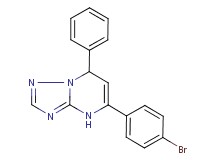 5-(4-bromophenyl)-7-phenyl-4,7-dihydro[1,2,4]triazolo[1,5-a]pyrimidine