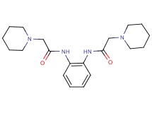 N,N'-1,2-phenylenebis[2-(1-piperidinyl)acetamide]