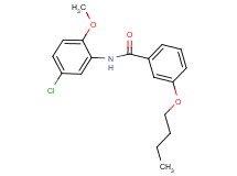 3-butoxy-N-(5-chloro-2-methoxyphenyl)benzamide