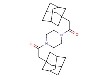 1,4-bis(1-adamantylacetyl)piperazine