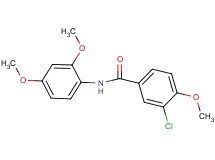 3-chloro-N-(2,4-dimethoxyphenyl)-4-methoxybenzamide