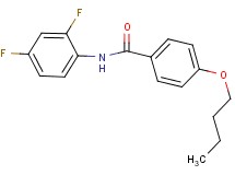 4-butoxy-N-(2,4-difluorophenyl)benzamide