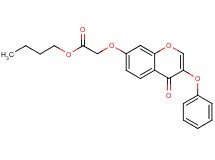 butyl [(4-oxo-3-phenoxy-4H-chromen-7-yl)oxy]acetate