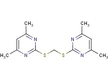 2,2'-[methylenebis(thio)]bis(4,6-dimethylpyrimidine)