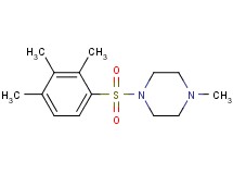 1-methyl-4-[(2,3,4-trimethylphenyl)sulfonyl]piperazine