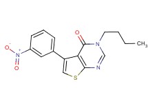 3-butyl-5-(3-nitrophenyl)thieno[2,3-d]pyrimidin-4(3H)-one