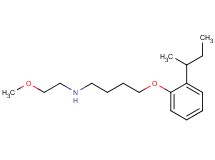 [4-(2-sec-butylphenoxy)butyl](2-methoxyethyl)amine oxalate