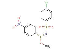 methyl N-[(4-chlorophenyl)sulfonyl]-4-nitrobenzenesulfinimidoate