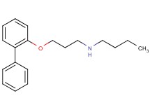 N-[3-(2-biphenylyloxy)propyl]-1-butanamine oxalate