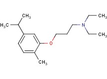 N,N-diethyl-3-(5-isopropyl-2-methylphenoxy)-1-propanamine oxalate