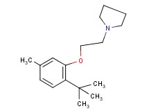 1-[2-(2-tert-butyl-5-methylphenoxy)ethyl]pyrrolidine