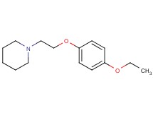 1-[2-(4-ethoxyphenoxy)ethyl]piperidine oxalate