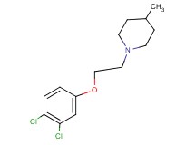 1-[2-(3,4-dichlorophenoxy)ethyl]-4-methylpiperidine