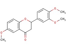 2-(3,4-dimethoxyphenyl)-6-methoxy-2,3-dihydro-4H-chromen-4-one