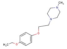 1-[2-(4-ethoxyphenoxy)ethyl]-4-methylpiperazine