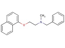 N-benzyl-N-methyl-2-(1-naphthyloxy)ethanamine oxalate