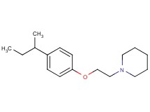 1-[2-(4-sec-butylphenoxy)ethyl]piperidine oxalate