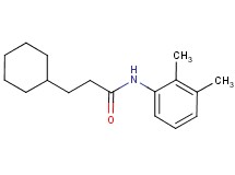 3-cyclohexyl-N-(2,3-dimethylphenyl)propanamide