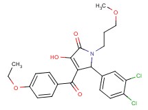 5-(3,4-dichlorophenyl)-4-(4-ethoxybenzoyl)-3-hydroxy-1-(3-methoxypropyl)-1,5-dihydro-2H-pyrrol-2-one