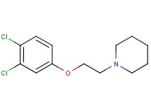 1-[2-(3,4-dichlorophenoxy)ethyl]piperidine oxalate