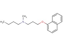 N-methyl-N-[3-(1-naphthyloxy)propyl]-1-butanamine oxalate