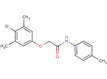 2-(4-bromo-3,5-dimethylphenoxy)-N-(4-methylphenyl)acetamide