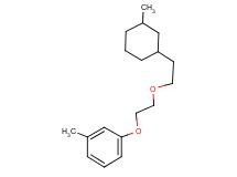 1-methyl-3-{2-[2-(3-methylcyclohexyl)ethoxy]ethoxy}benzene