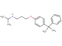 N-isopropyl-3-[4-(1-methyl-1-phenylethyl)phenoxy]-1-propanamine oxalate
