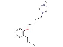 1-[4-(2-allylphenoxy)butyl]-4-methylpiperazine