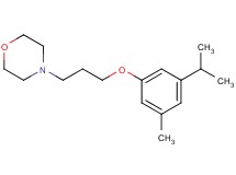 4-[3-(3-isopropyl-5-methylphenoxy)propyl]morpholine oxalate
