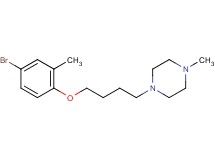 1-[4-(4-bromo-2-methylphenoxy)butyl]-4-methylpiperazine oxalate