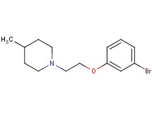 1-[2-(3-bromophenoxy)ethyl]-4-methylpiperidine oxalate