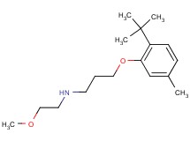 [3-(2-tert-butyl-5-methylphenoxy)propyl](2-methoxyethyl)amine oxalate