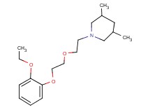 1-{2-[2-(2-ethoxyphenoxy)ethoxy]ethyl}-3,5-dimethylpiperidine