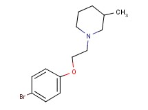 1-[2-(4-bromophenoxy)ethyl]-3-methylpiperidine