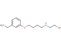 2-{[4-(3-ethylphenoxy)butyl]amino}ethanol ethanedioate (salt)