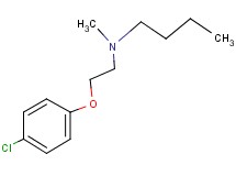 N-[2-(4-chlorophenoxy)ethyl]-N-methyl-1-butanamine