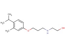 2-{[3-(4-isopropyl-3-methylphenoxy)propyl]amino}ethanol ethanedioate (salt)