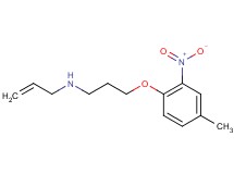 N-[3-(4-methyl-2-nitrophenoxy)propyl]-2-propen-1-amine oxalate