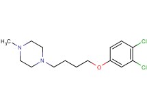 1-[4-(3,4-dichlorophenoxy)butyl]-4-methylpiperazine oxalate