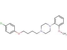 1-[4-(4-chlorophenoxy)butyl]-4-(2-methoxyphenyl)piperazine oxalate