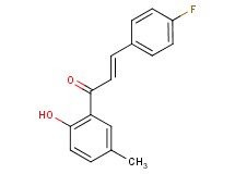 3-(4-fluorophenyl)-1-(2-hydroxy-5-methylphenyl)-2-propen-1-one