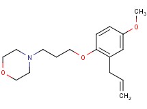 4-[3-(2-allyl-4-methoxyphenoxy)propyl]morpholine oxalate