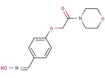 4-[2-(4-morpholinyl)-2-oxoethoxy]benzaldehyde oxime
