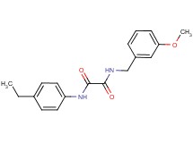 N-(4-ethylphenyl)-N'-(3-methoxybenzyl)ethanediamide